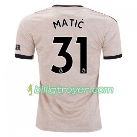 Billige Fotballdrakter Manchester United Nemanja Matic 31 Bortedraktsett 2019/20 Kortermet